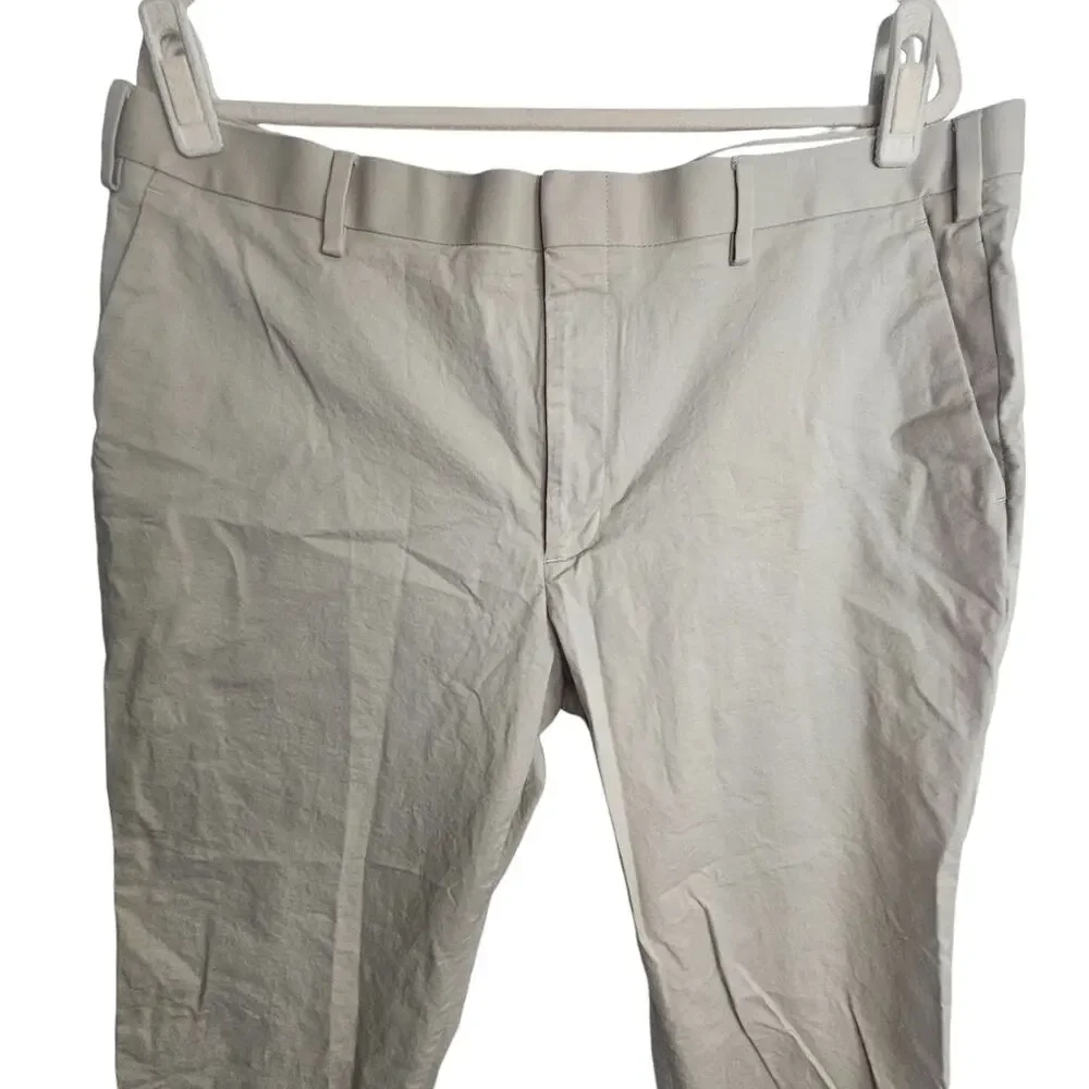 J. Crew Mens Thompson Tapered Chinos Pants Size 38X31 Classic Minimalist Preppy